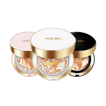 Aekyung/爱敬气垫bb霜cc霜2018新款白盒黑盒粉盒气垫一正一替