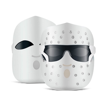 金稻美容仪家用脸部面膜光子嫩肤导入面部红光红蓝光祛痘led面罩